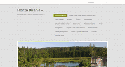 Desktop Screenshot of honzabican-a.cz